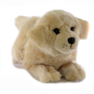 FurTastic Friends by Bocchetta Plush Toys Plush Dog Plush Golden Retriever Puppy -Recycled Stuffing,  Size 30cm/12"